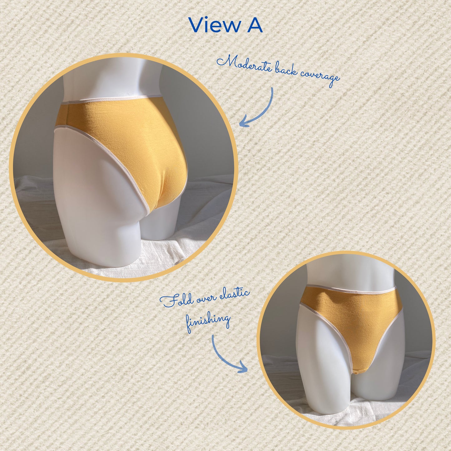 Jane Panties PDF sewing pattern -  Instant Download
