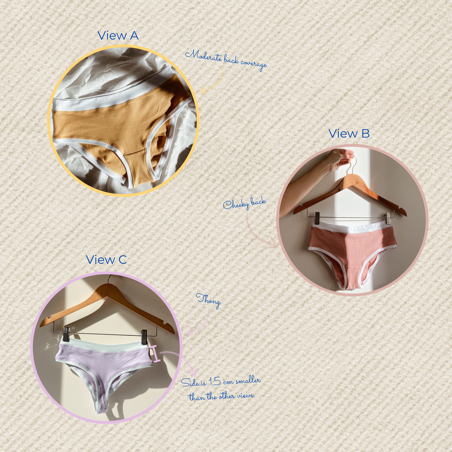 Lotus Panties PDF sewing pattern -  Instant Download