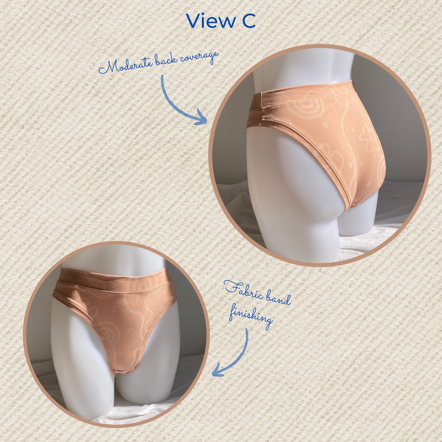 Jane Panties PDF sewing pattern -  Instant Download