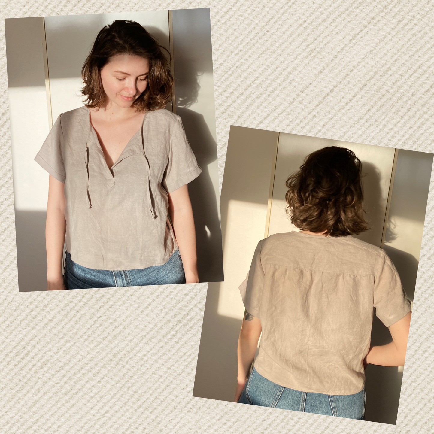 Meg Blouse PDF sewing pattern -  Instant Download