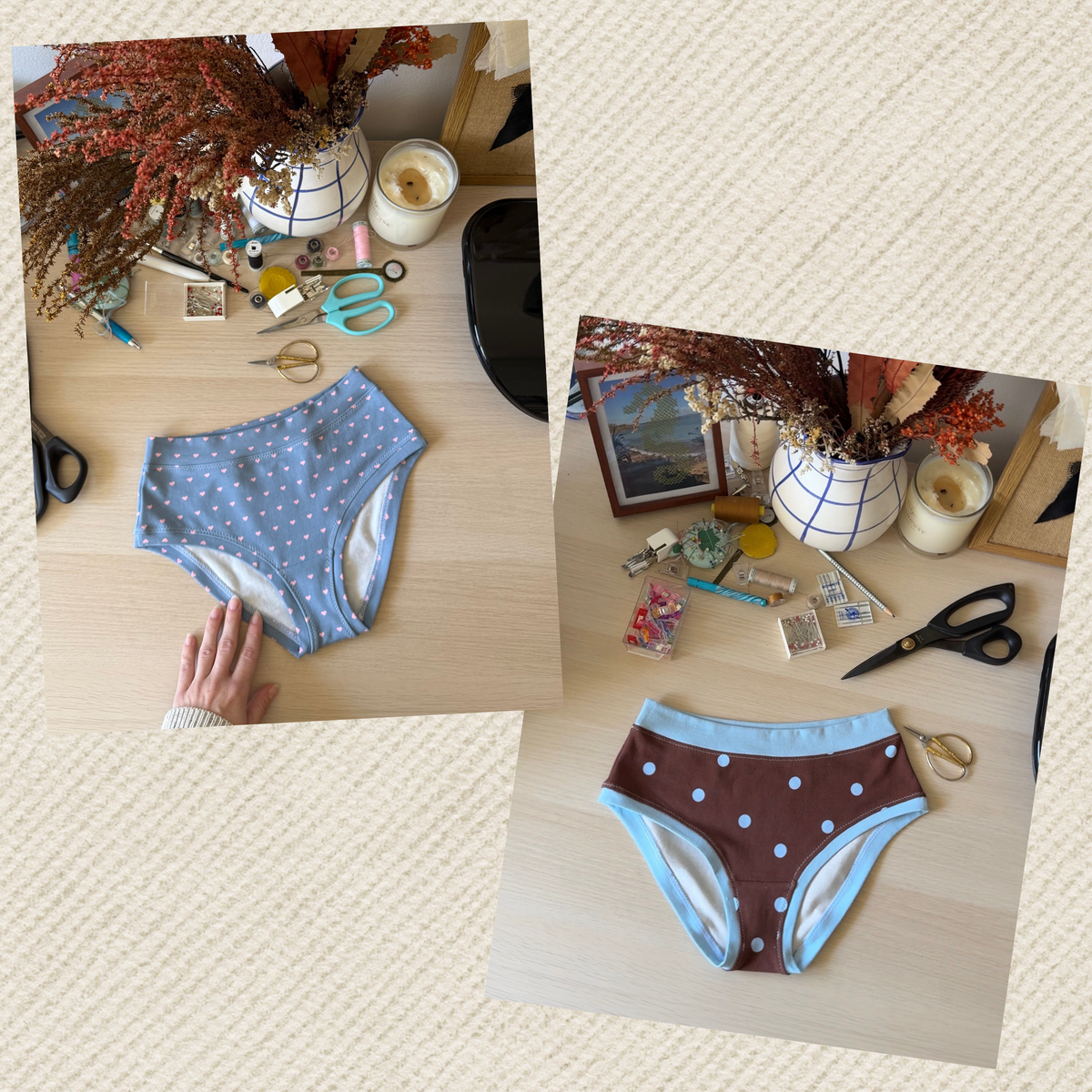 Lotus Panties PDF sewing pattern -  Instant Download