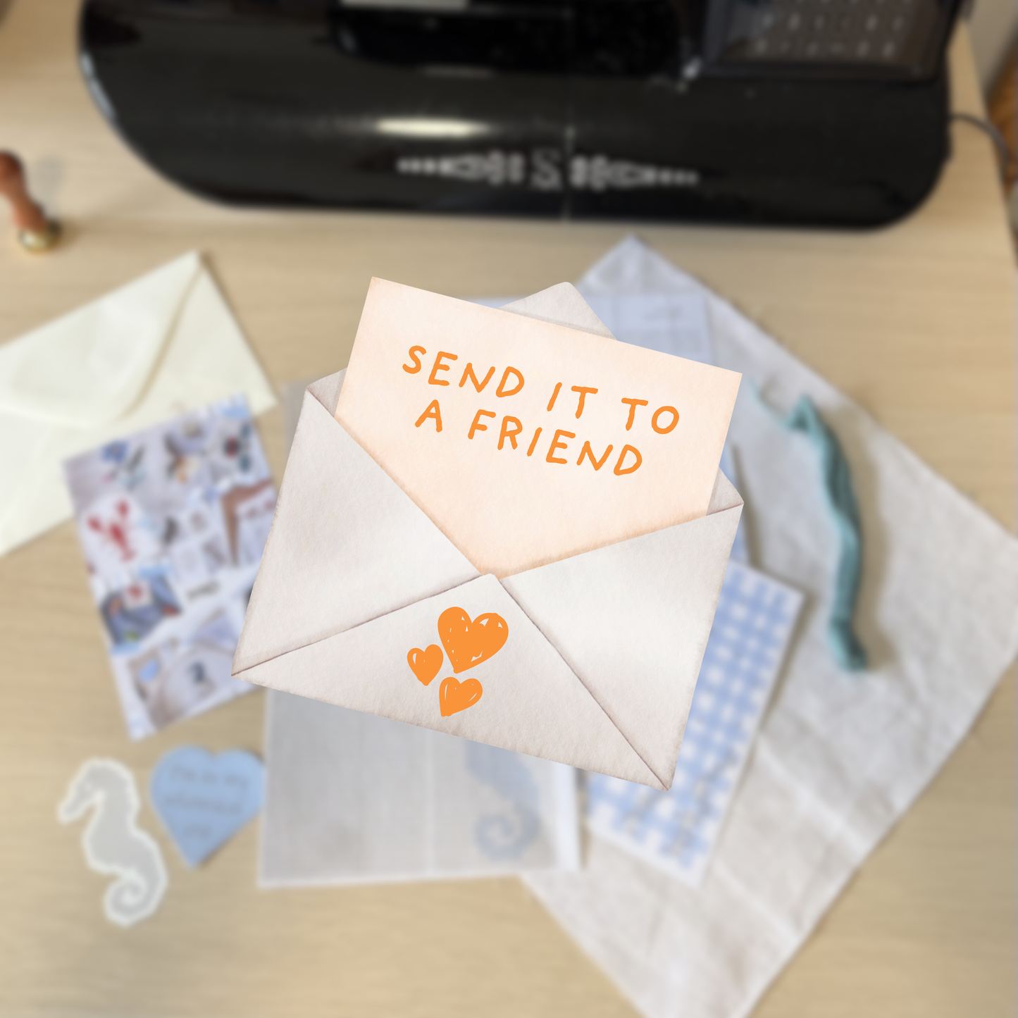 Send to a FRIEND handmade Mail Club - Single purchase - WORLDWIDE